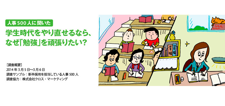 人事500人に聞いた 学生時代 やり直せるなら したい 勉強編 人事のホンネ 就職ジャーナル